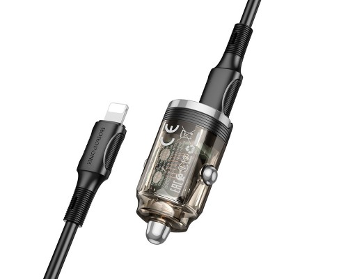 АЗУ Borofone BZ29A Talented PD36W+QC3.0 (1C1A) + Type-C to Lightning (00000069013_1)