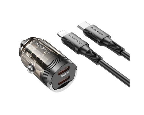 АЗУ Borofone BZ29B Outstanding PD36W (2C) + Type-C to Lightning (00000069005_2)