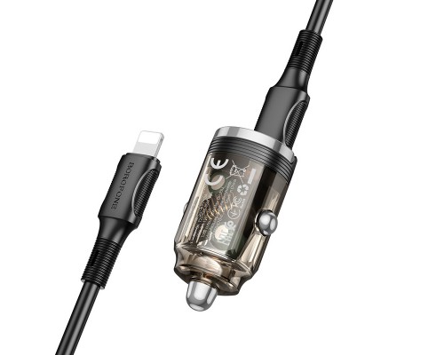 АЗУ Borofone BZ29B Outstanding PD36W (2C) + Type-C to Lightning (00000069005_2)