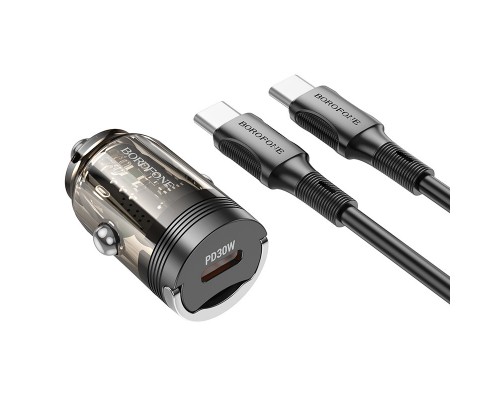 АЗУ Borofone BZ29 Ray PD30W (1C) + Type-C to Type-C (00000069015_1)