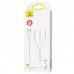 Дата кабель Usams US-SJ367 U35 3in1 USB to Combo 2A (1m) (00000036473_1)