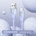 Дата кабель Usams US-SJ494 U65 Liquid Silicone USB to Type-C 3A 1m (00000049218_1)