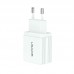 СЗУ USAMS US-CC090 T24 2.1A Dual USB Travel Charger （EU） (00000034482_1)