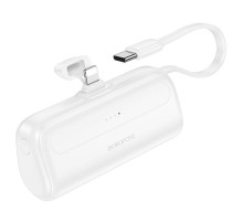 Портативное ЗУ Power Bank BOROFONE BJ41 Pocket with cable 5000 mAh (00000067820_2)