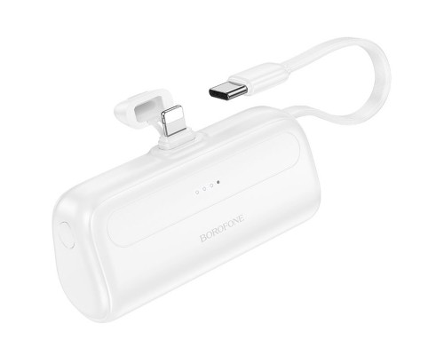 Портативное ЗУ Power Bank BOROFONE BJ41 Pocket with cable 5000 mAh (00000067820_2)