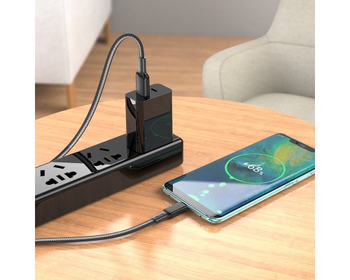 Дата кабель Hoco X69 Jaeger USB to Type-C (1m) (00000062826_1)