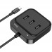 Переходник HUB Hoco HB31 Easy 4-in-1 (Type-C to USB3.0*4) (L=0.2m) (00000062834_1)