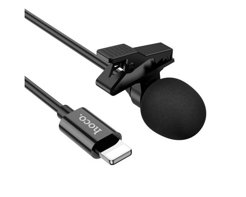 Микрофон петличный Hoco L14 Lightning (00000062836_1)