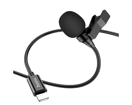Микрофон петличный Hoco L14 Lightning (00000062836_1)