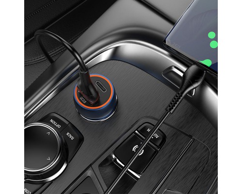 АЗУ Hoco Z46A Blue whale PD 20W + QC3.0 + Type-C (00000062837_1)