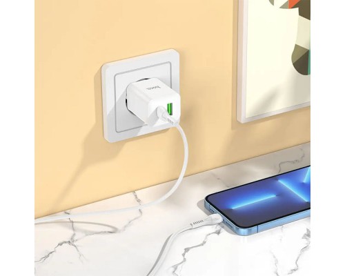 СЗУ Hoco N28 Founder 20W Type-C + USB (00000062778_2)