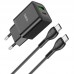 СЗУ Hoco N28 Founder PD20W+QC3.0 + Type-C to Type-C (00000062839_1)