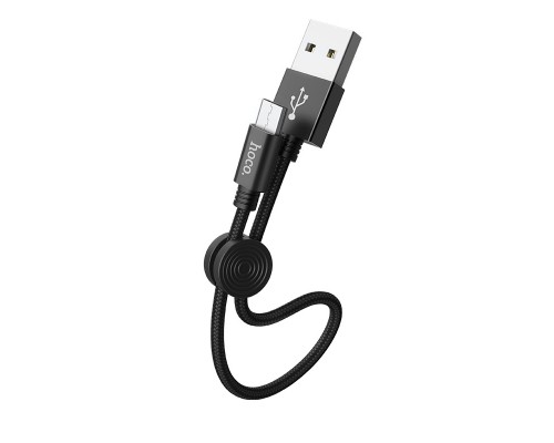 Дата кабель Hoco X35 Premium USB to MicroUSB (0,25m) (00000032935_1)