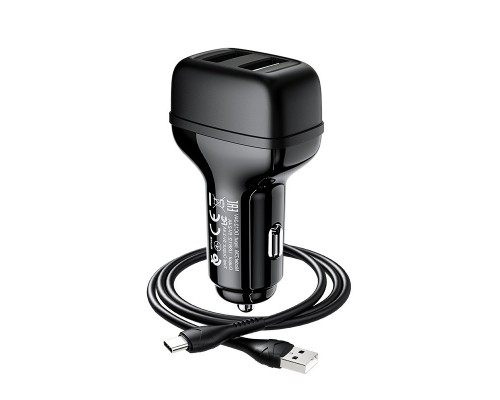 АЗУ Hoco Z36 (2USB/2.4A) + Type-C (00000040074_1)