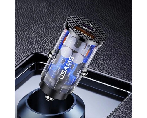 АЗУ Usams US-CC127 C25 42.5W + PD 20W Mini (00000049244_1)