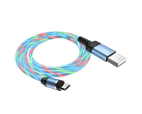 Дата кабель Hoco U90 "Ingenious streamer" MicroUSB (1m) (00000048107_2)