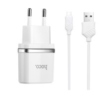 СЗУ Hoco C11 USB Charger 1A (+кабель microUSB 1м) (00000022668_1)
