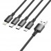 Дата кабель Borofone BX72 USB to 3in1 (1m) (00000056907_1)