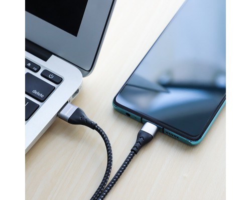 Дата кабель Borofone BU11 Tasteful USB to Type-C (1.2m) (00000056975_1)