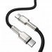 Дата кабель Baseus Cafule Series Metal Type-C to Type-C 100W (1m) (00000049172_2)