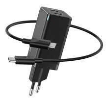СЗУ Baseus GaN2 QC (2 Type-C/ 45W) + кабель Type-C to Type-C 65W (CCGAN) (00000048646_2)