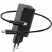 СЗУ Baseus GaN2 QC (2 Type-C/ 45W) + кабель Type-C to Type-C 65W (CCGAN) (00000048646_2)