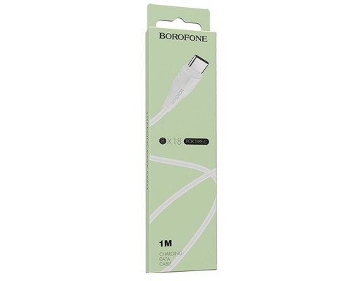 Дата кабель Borofone BX18 Optimal USB to Type-C (1m) (00000057027_1)