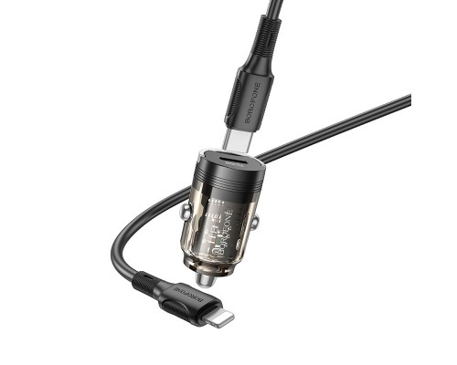 АЗУ Borofone BZ29 Ray PD30W (1C) + Type-C to Lightning (00000069001_1)