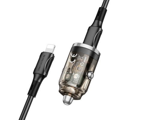 АЗУ Borofone BZ29 Ray PD30W (1C) + Type-C to Lightning (00000069001_1)