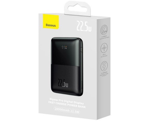 Портативное зарядное устройство Baseus Bipow Pro Digital Display 22.5W 20000 mAh (PPBD03000) (00000068292_1)