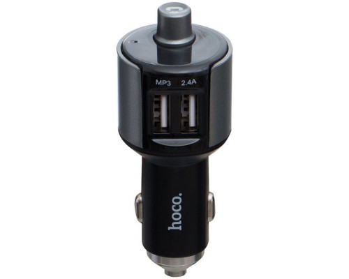 АЗУ FM модулятор Hoco E19  (2USB 2.4А) (00000063339_1)
