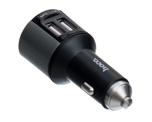 АЗУ FM модулятор Hoco E19  (2USB 2.4А) (00000063339_1)