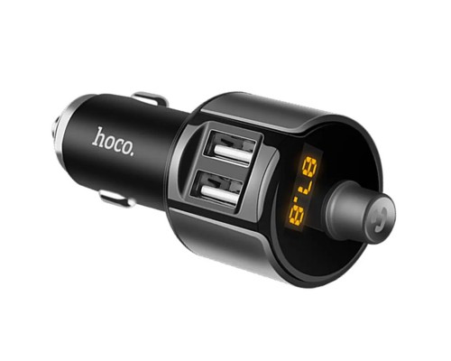 АЗУ FM модулятор Hoco E19  (2USB 2.4А) (00000063339_1)