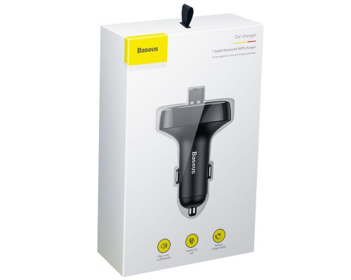 АЗУ FM модулятор Baseus 2.4A 2USB (CCALL-TM) (00000063341_3)