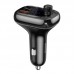 АЗУ FM модулятор Baseus T typed S-13 (PPS QC) 2USB + Type-C (CCTM) (00000063346_1)