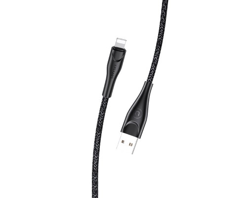 Дата кабель Usams US-SJ394 U41 Lightning Braided Data and Charging Cable 2m (00000034459_2)