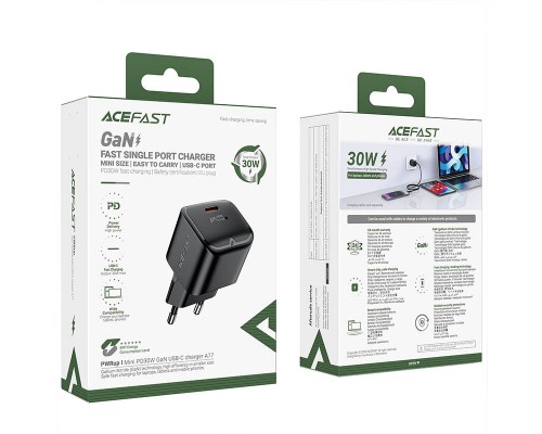 СЗУ Acefast A77 mini PD30W GaN USB-C (00000068243_1)