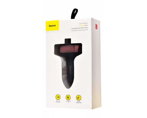 АЗУ Baseus Bluetooth FM Launcher 2.4A 2USB (00000031258_2)