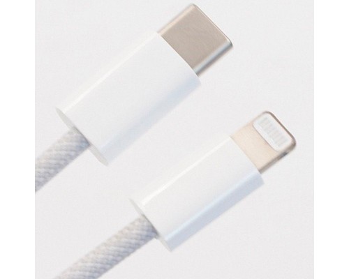 Дата кабель USB-C to Lightning FineWoven Mac PD for Apple (AAA) (1m) (no box) (00000067848_1)