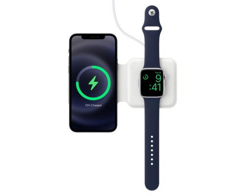 БЗУ Wireless Charger with Magsafe 2in1 for Apple (AAA) (box) (00000067851_1)