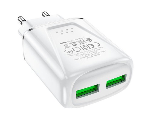 СЗУ Borofone BA54A QC3.0 (2USB/3A/18W) (00000058305_1)