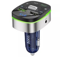 АЗУ FM модулятор Hoco E71 Crystal transparent QC3.0 (00000066152_2)