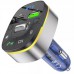 АЗУ FM модулятор Hoco E71 Crystal transparent QC3.0 (00000066152_2)