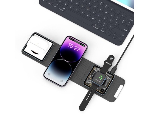 БЗУ WIWU Wi-W001 3 in 1 wireless charger (00000066830_1)