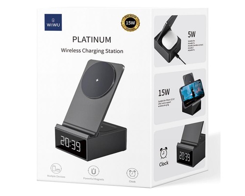 БЗУ WIWU Wi-W011 3 in 1 wireless charger (00000066832_1)