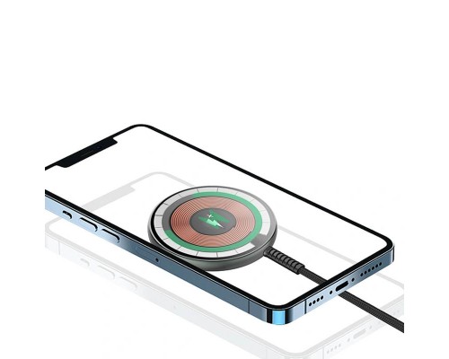 БЗУ WIWU M14 Transparent Magnetic Wireless Charger (00000066837_1)