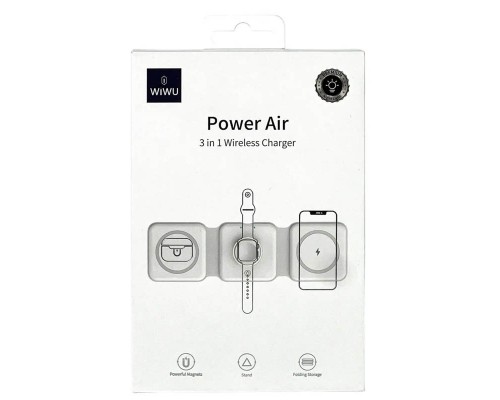 БЗУ WIWU 3 in 1 Wireless Charging (M6) (00000066838_1)