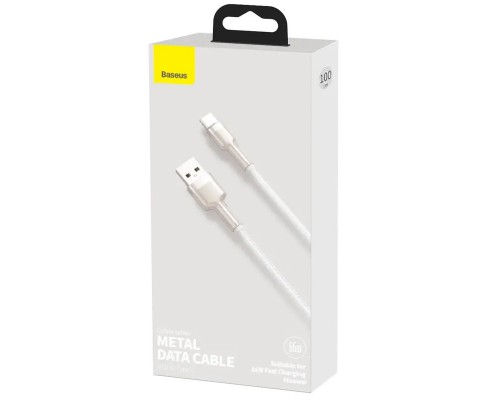 Дата кабель Baseus Cafule Metal Data USB to Type-C 66W (1m) (CAKF00010) (00000070440_2)