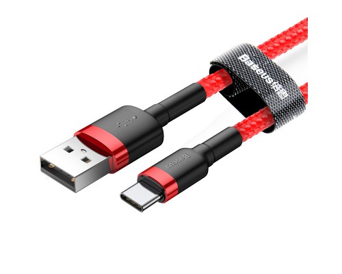 Дата кабель Baseus Cafule Type-C Cable 3A (0.5m) (CATKLF-A) (00000034279_3)