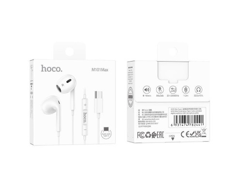 Стерео наушники Hoco M101 Max Type-C (00000062767_1)